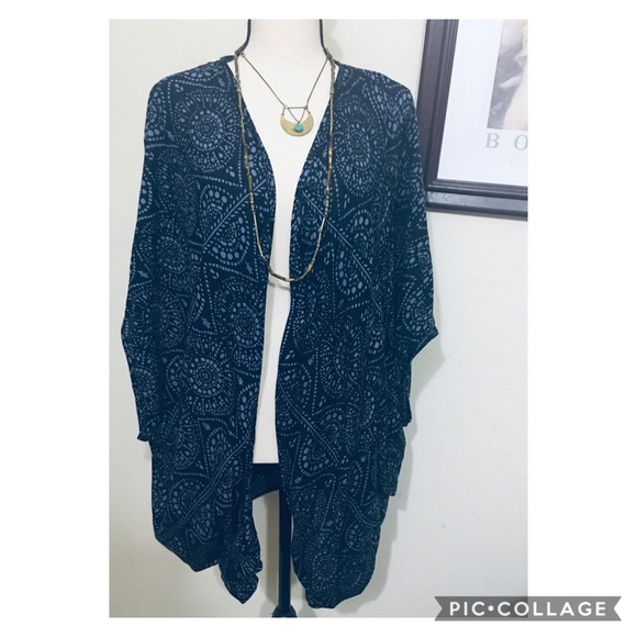 Cost Plus World Market Tops - NWT World Market Mari Kimono One Size